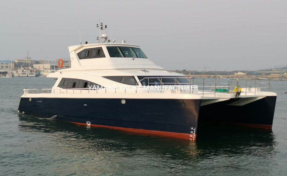 fiberglass catamaran boat