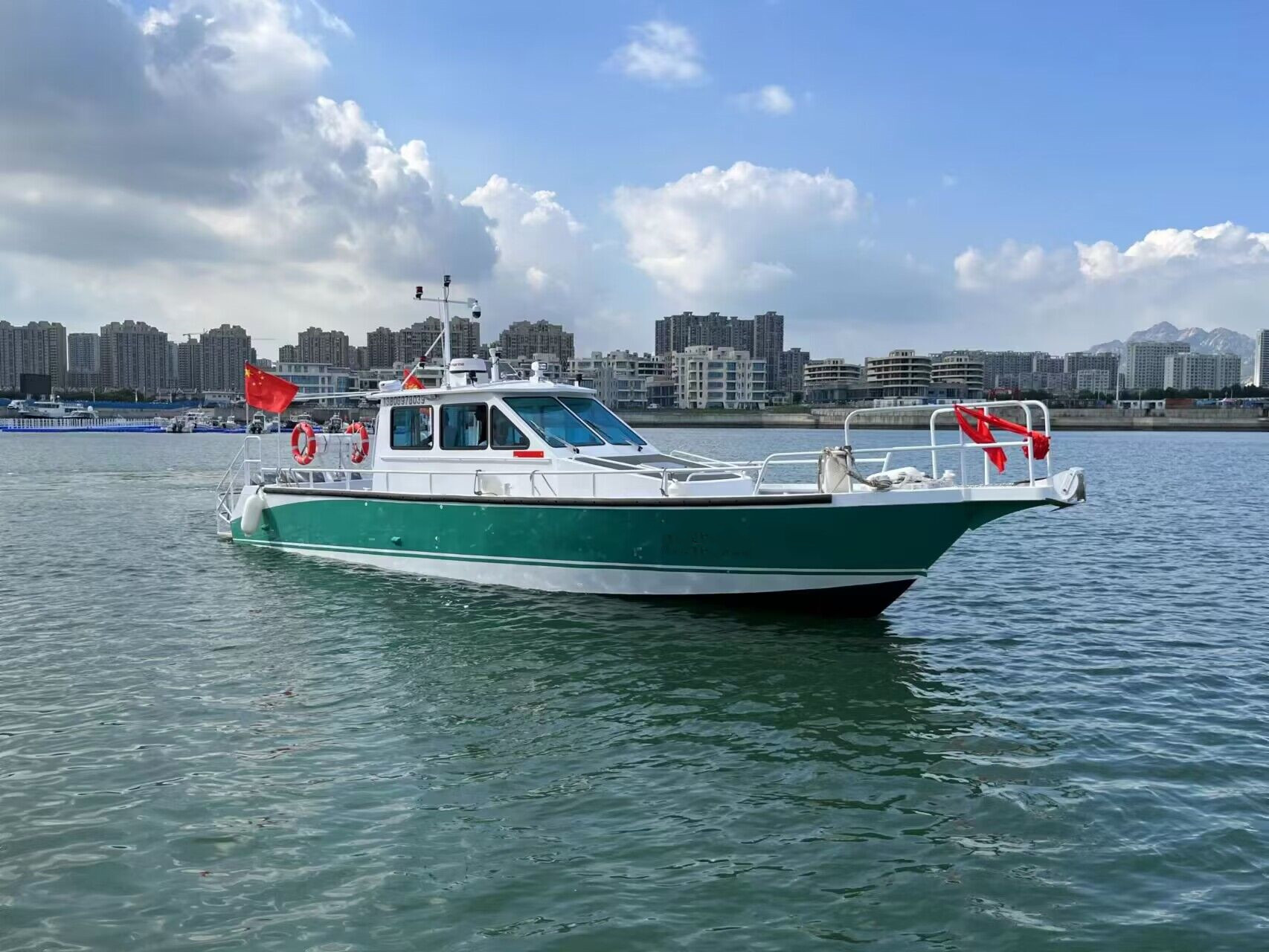 Durable Paint Ocean Aluminum Boat