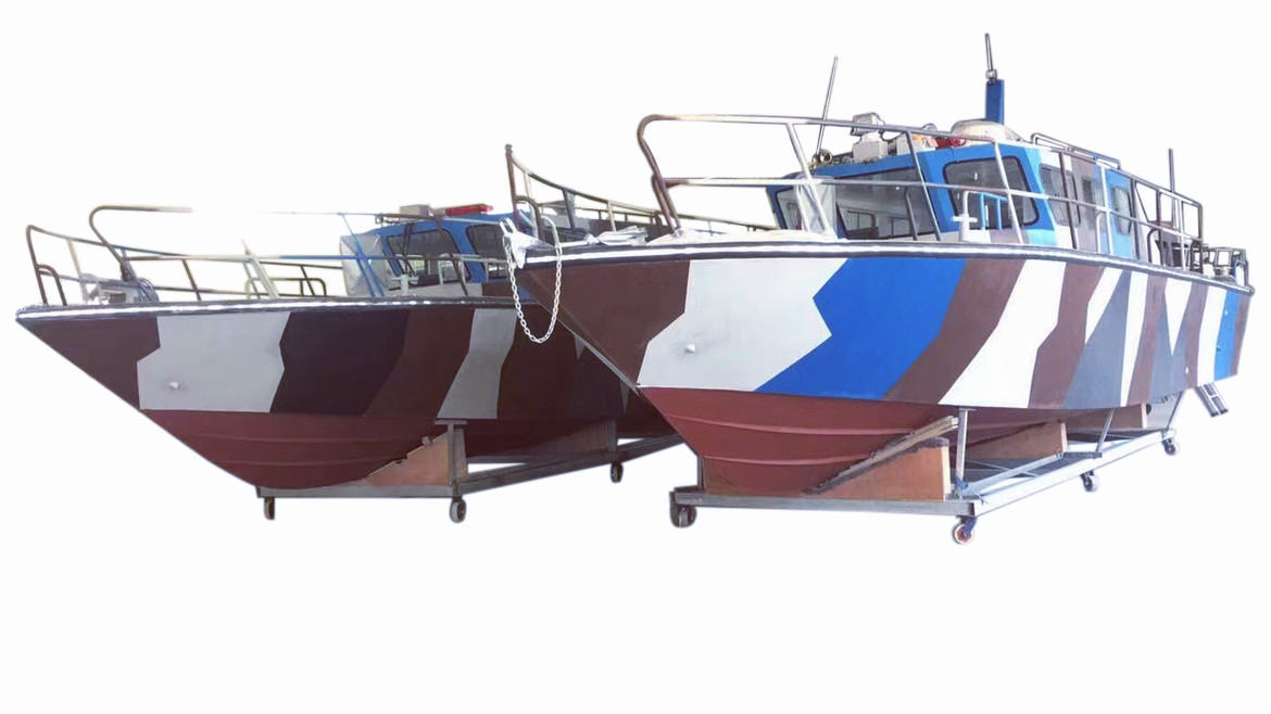 Durable Non-skid Paint Trailers Aluminum Boat