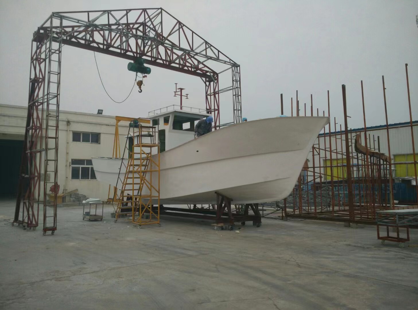 Commercial Reliable Round Fishing Boat
