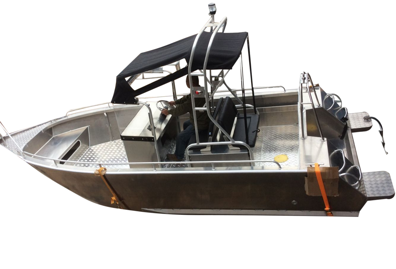 Tough Sandblasting Trailers Aluminum Boat