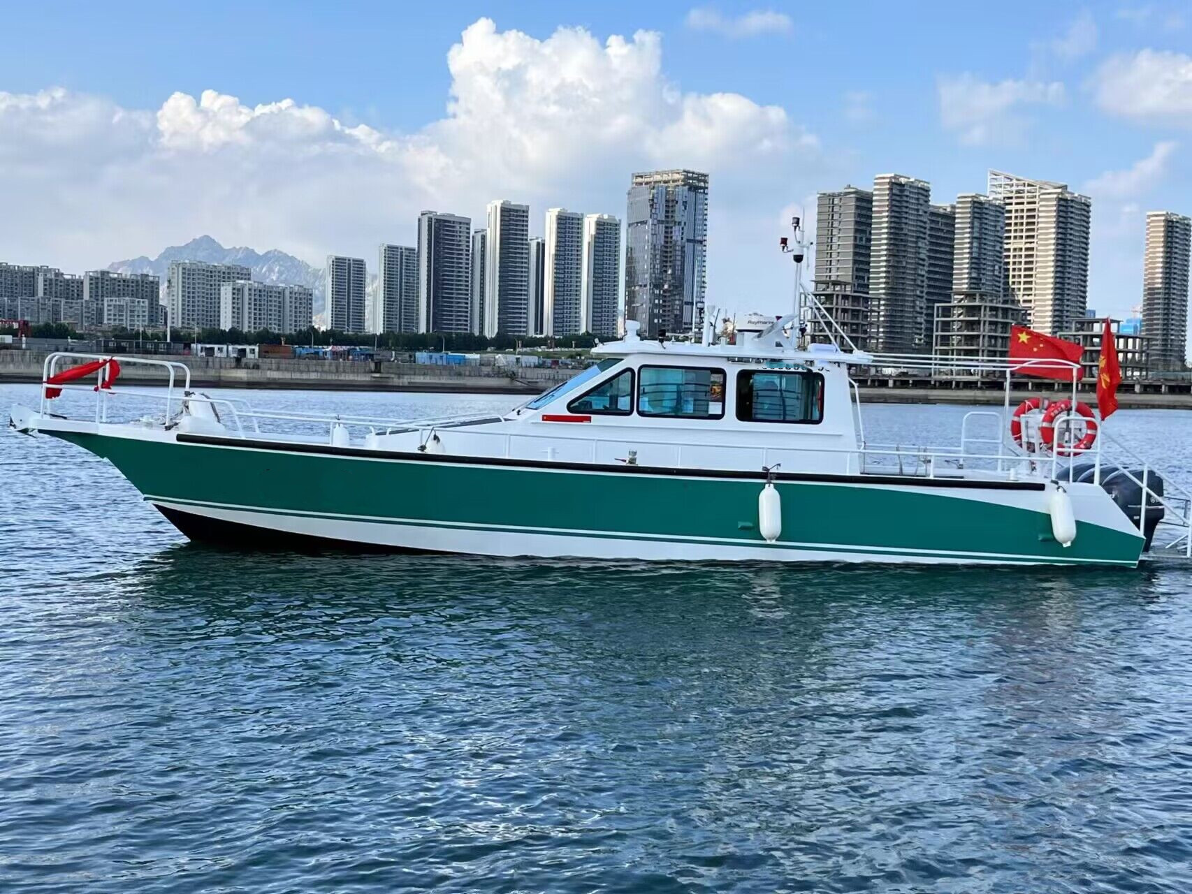 High Quality Non-skid Paint Ocean Aluminum Boat